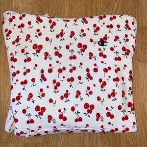 Rare reverse weave champion cherry hoodie